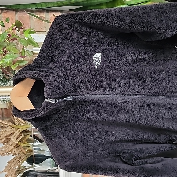The North Face Womens Osito Full Zip jacket classic black Sz Medium - Picture 3 of 15